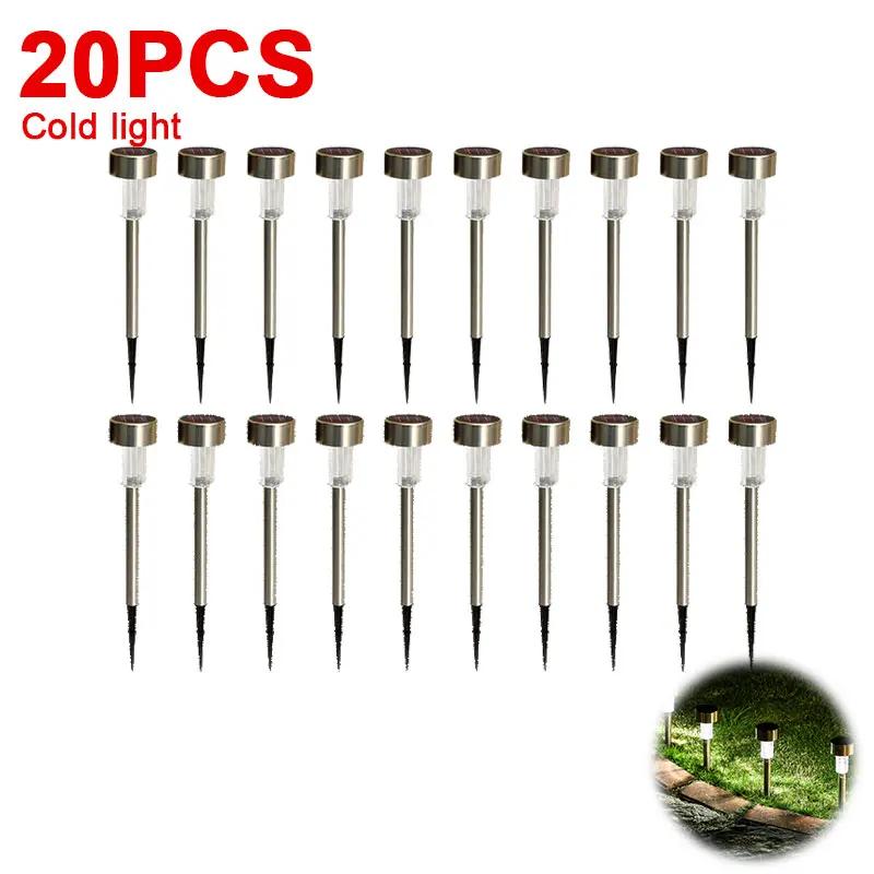 Solar Outdoor Lights Lampa ogrodowa Zasilany energią słoneczną Wodoodporna ścieżka krajobrazowa Outdoor na podwórko Trawnik Patio Dekoracyjne