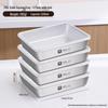 Food-Grade Stainless Steel Storage Box with Lid - Square/Rectangular Freezer Tray