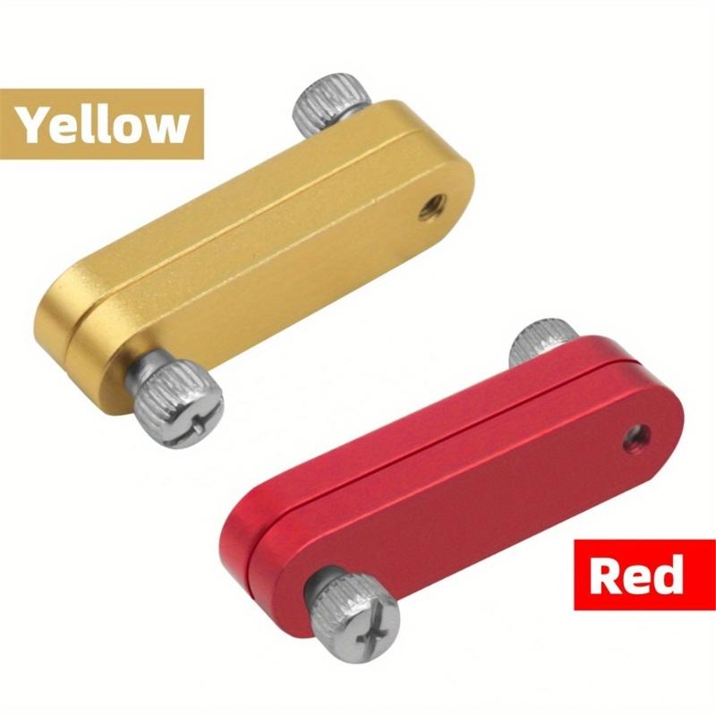 Aluminum Adjustable Ruler Stop Block Limit Block Ruler Positioning Block Easy To Use for Precise Woodworking & Marking