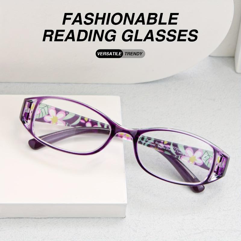 10 Lightweight and Fashionable New Women's Printed Reading Glasses