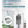 Leakproof Portable Air Conditioning Hose Interfaces Coupler Exhaust Adapter Plastic Texture Perfect for Exhaust Systems