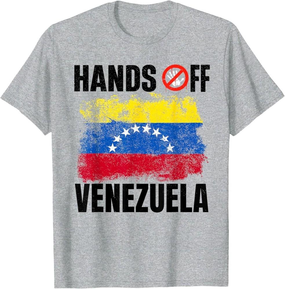 I Stand with Venezuela Tee  Hands Off Venezuela TShirt Unisex T-Shirt XL
