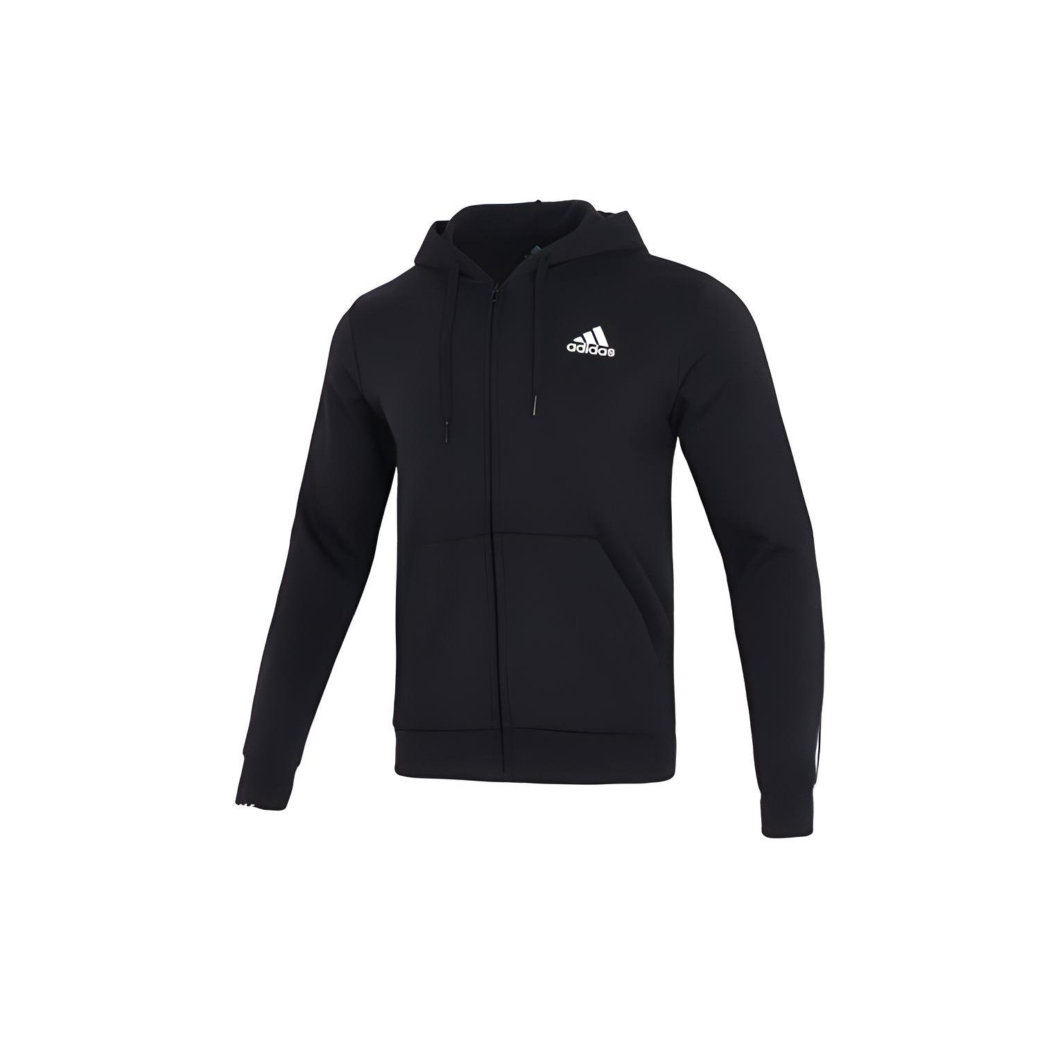 Толстовки Adidas Мужские Черные С Капюшоном Умеренный Кардиган GS1581