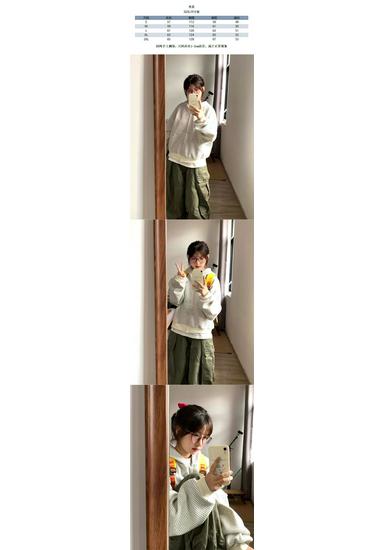 2025 American Style Grey & White Striped Hoodie Cardigan - Loose Fit, Lazy Design