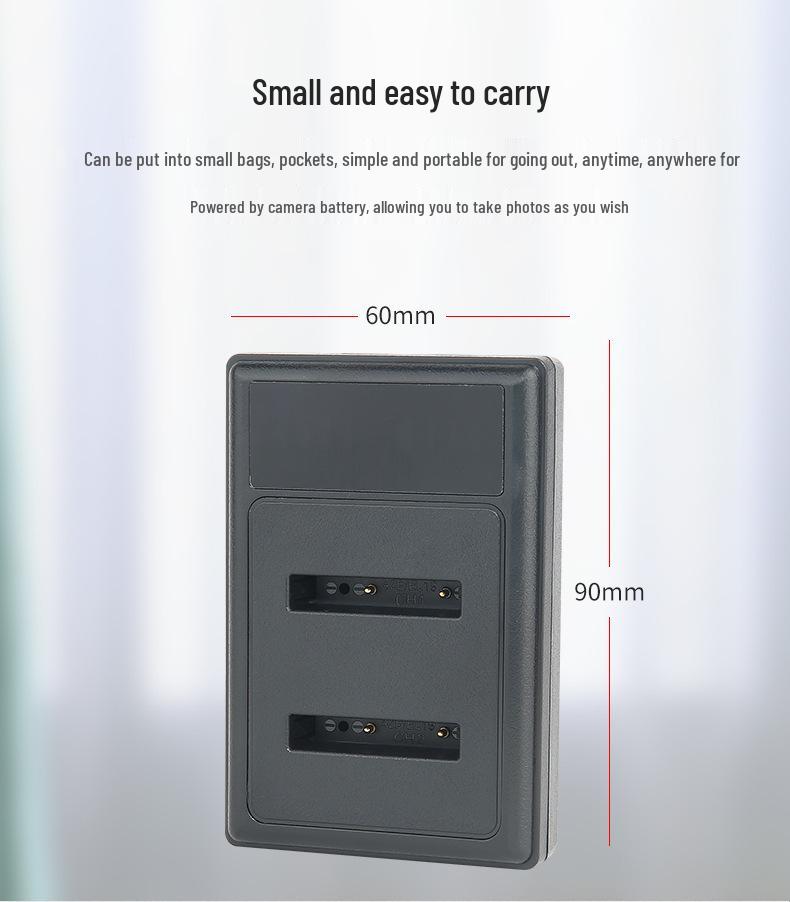 ENEL19/40B Universal Charger for Olympus Camera LI-42B and NP45 Batteries