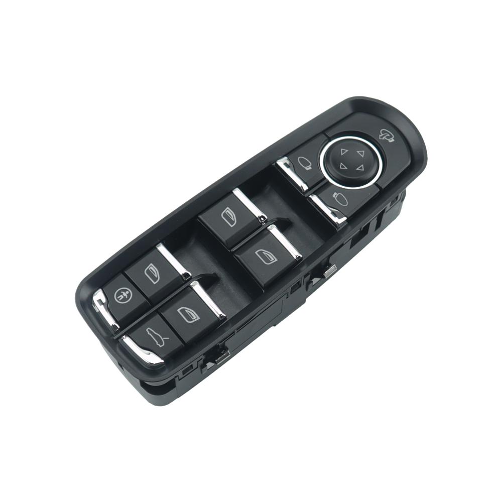 Window Control Switch Driver Passenger Side Button with Child Lock For Porsche Panamera Cayenne Macan 7PP959858MDML / RDML/ CDML