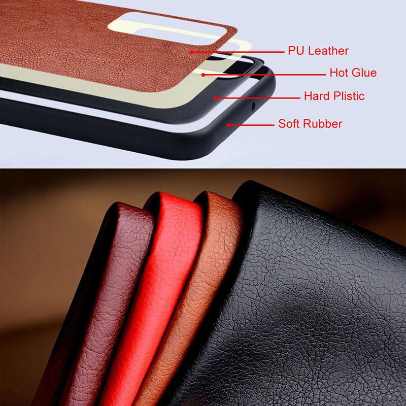 For Apple IPhone 17 18 Pro Max 17e Case Funda Capa Stylish Business Style Durable Pu Leather Cover for Iphone Air Case Coque