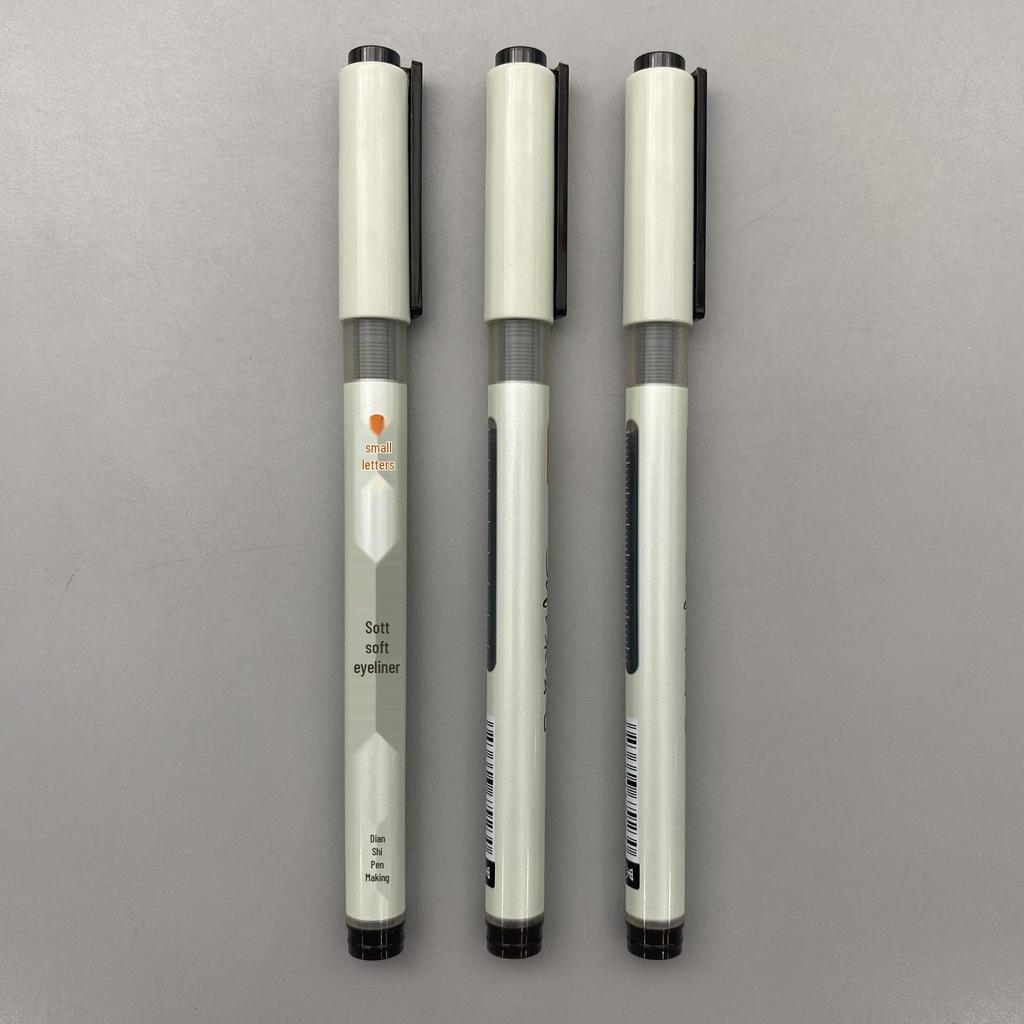 DianShi DS-847 Soft Brush Pen Set: Waterproof Calligraphy and Outline Pen for Small Regular Script and Writing Practice Sheets.