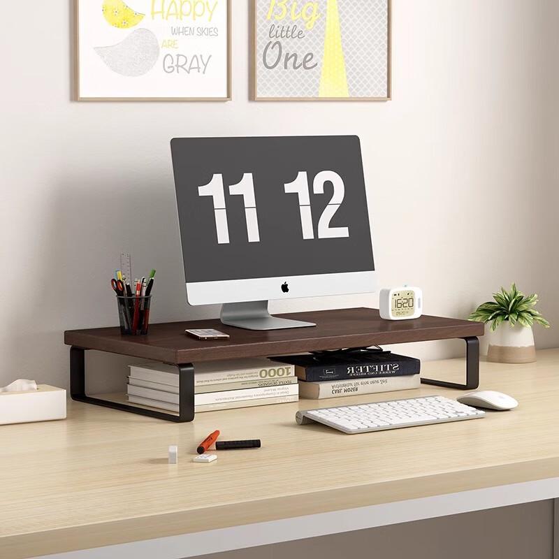 Ayub Computer Monitor Riser Stand with Storage