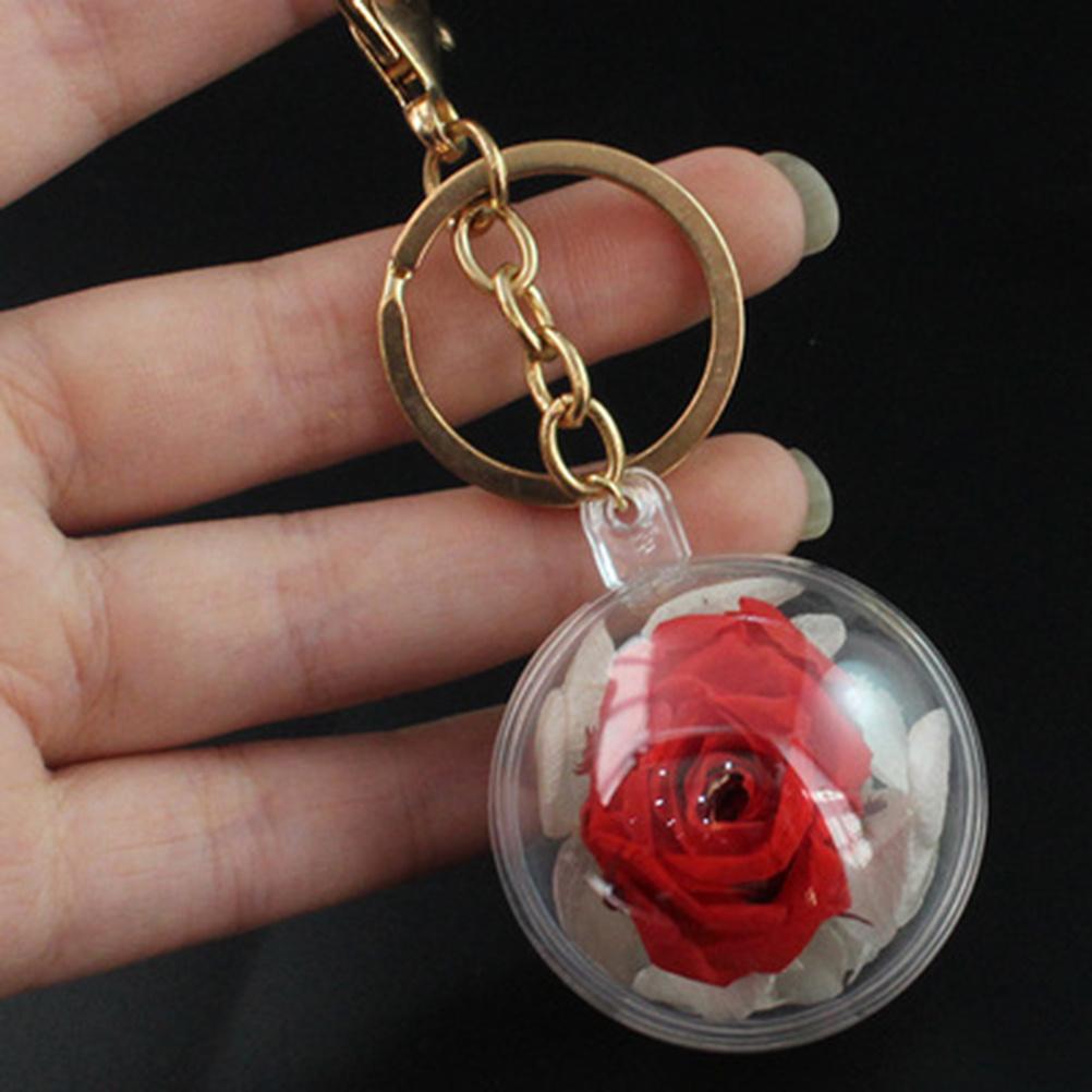 12Pcs 4Cm Transparent Fillable Ornament Acrylic Plastic Sphere for Christmas Party Wedding Home Decor Decoration Set