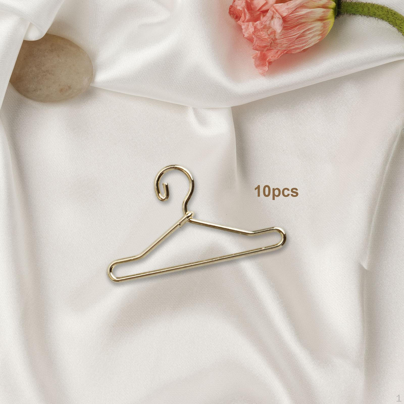 

10 шт., вешалка для одежды для кукольного домика, вешалки для одежды в кукольном домике, миниатюрная подставка M
