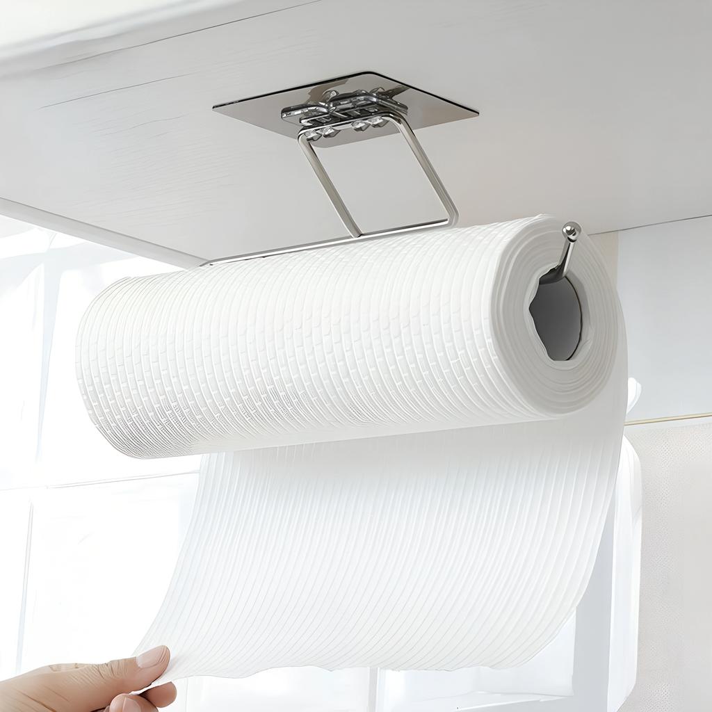 Kjøkken Toalettpapirholder Vevsholder Hengende Bad Toalettpapirholder Rullepapirholder Håndklestativ Stativ Oppbevaringsstativ