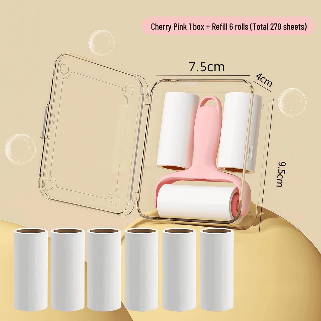 Compact Lint Roller: Household Hair & Clothes Removal Tool