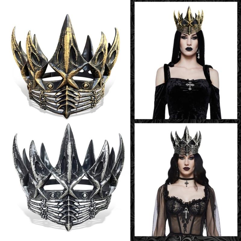 Königskronen König Prinzenkronen für Halloween Cosplay Kostüm Königliche Kronen
