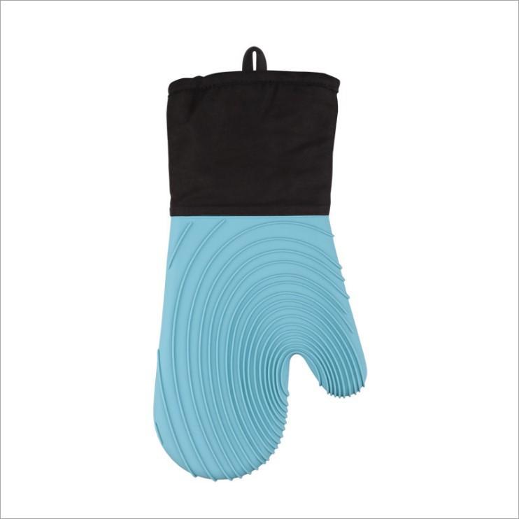 

2pcsBarbecue Baking Oven Boiler Silicone Cotton Gloves High Temperature ResistanceBBQInsulated Silicone Gloves