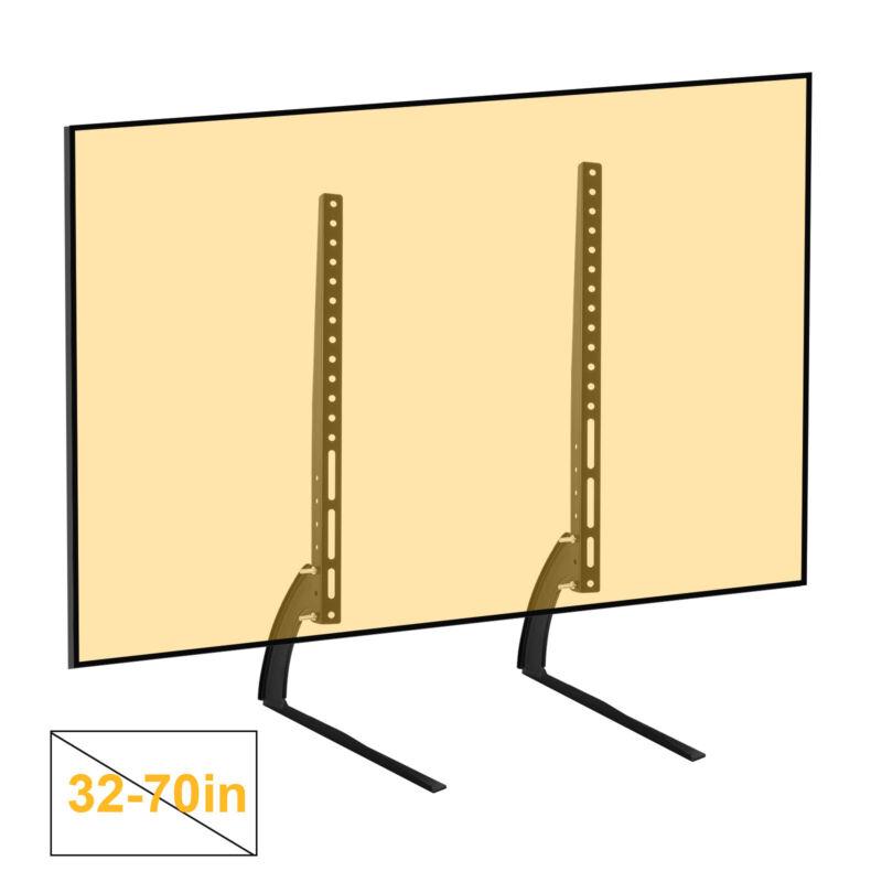 Tabletop TV Mount VESA Mount Bracket TV Stand Bracket Table Pedestal Monitor Bracket LCD LED Flat Screen Bracket