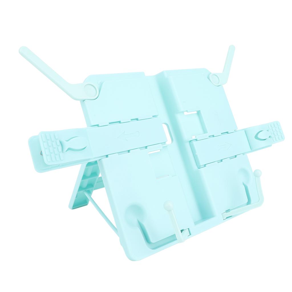 Book Stand for Reading Adjustable Textbook Holder Plastic Book Support Stand for Students and Kids