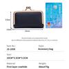 Exquisiter Schmuckorganizer aus echtem Leder, Luxuriöses Mini-Schmucketui für Damen, Perfektes Geschenk zum Geburtstag, Jubiläum