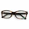 Great Glasses Japanese-designed Model Clear Brown (Marble)  TF5724-D-B Used