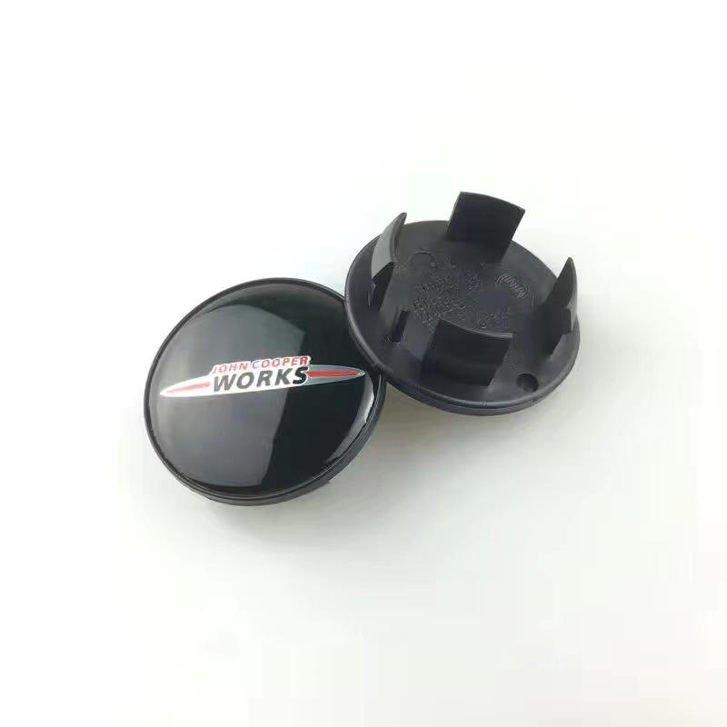 4pcs 54mm Car Wheel Hub Center Caps Rim Cover Badge Emblem For BMW Mini Works Cooper F54 F55 F56 F57 F60 R50 R52 R53 R55 R56 R57