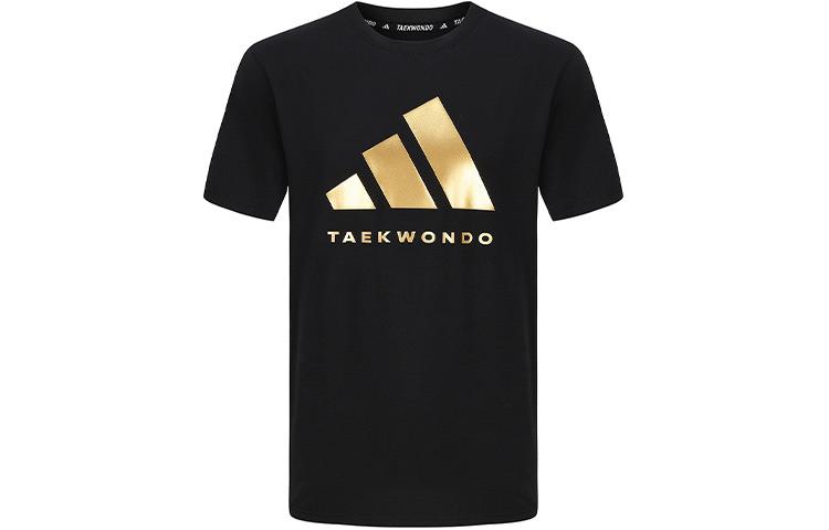 Adidas Sportlife T Shirt Unisex Black Gold adiCLTS24TK-BG 2XL