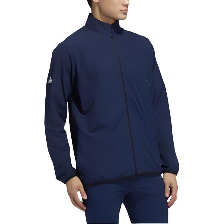 Adidas Jackets Men's Blue Stand Collar Moderate Other GD0834