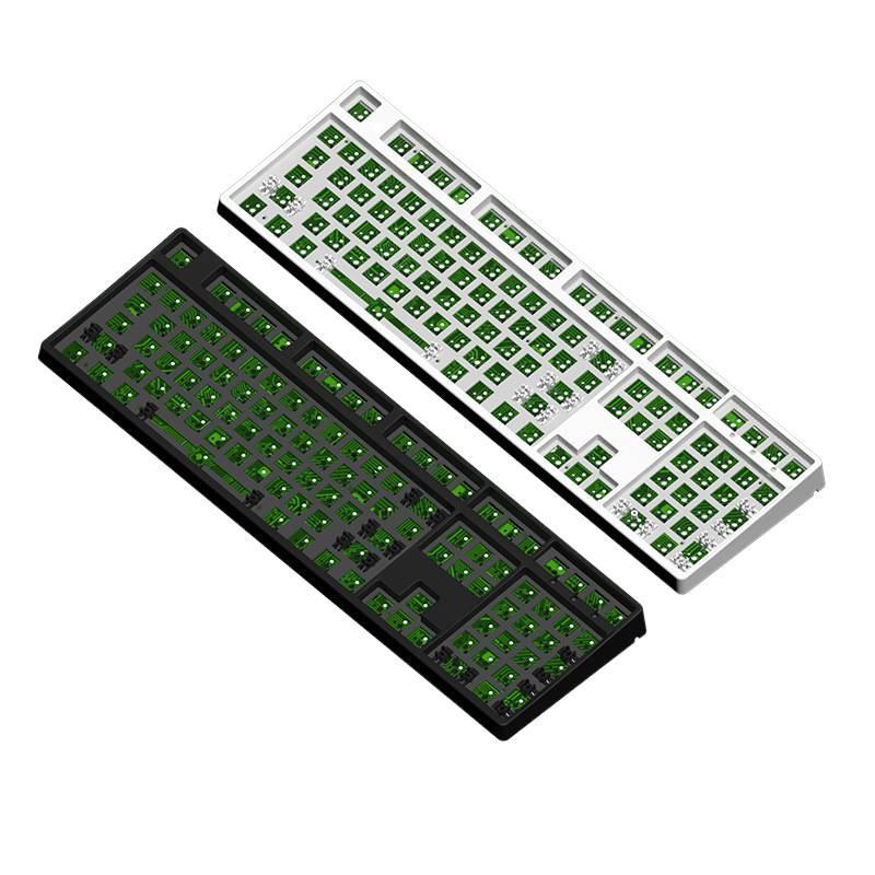 Multi-Size Wireless Bluetooth Mechanical Keyboard Kit with RGB, Customizable and Three-Mode Connectivity