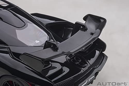 AUTOart 1/18 Scale McLaren Senna Black Finished Model 76076