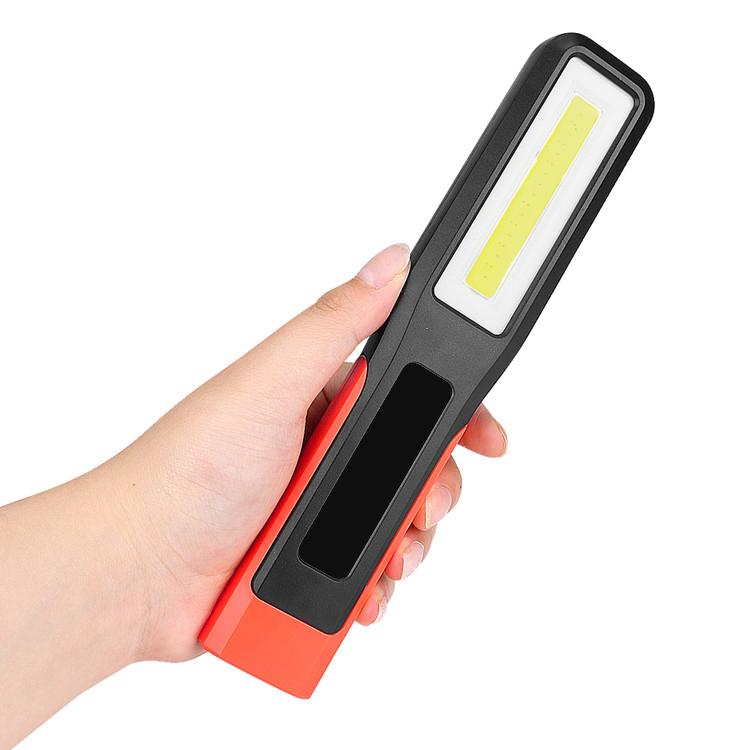 Portable Spotlight Working Light Rechargeable LED COB Camping Work Inspection Light Lamp Hand Hook Clip Torch