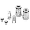 Ball Lock Keg Post Parts Stainless Steel Poppets Springs Gas Liquid 19 32in‑18 Female Thread