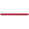 VidaXL bandeau de store pour cadre de 3 m rouge 2.8x0.2 m 42000793