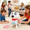 1/2 Bucăți Cățeluș Jucărie Adorabil Dalmațian Interactiv Luminos Electric Muzical Pui Bionic Mers Dinamic pentru Bebeluși Mici Sugari