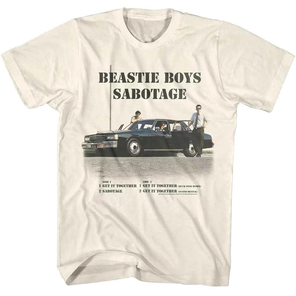Beastie Boys Sabotage Natural Music Shirt 130