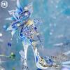 MU Kar Sevgisi Sihirli Kristal Ayakkabı 3D Metal Puzzle Montaj Modeli El Yapımı Kendin Yap