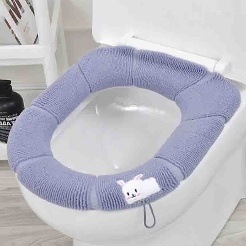 

Утолщенная бытовая подушка для унитаза, плюшевый коврик для унитаза, подушка для сиденья унитаза, теплый чехол для унитаза