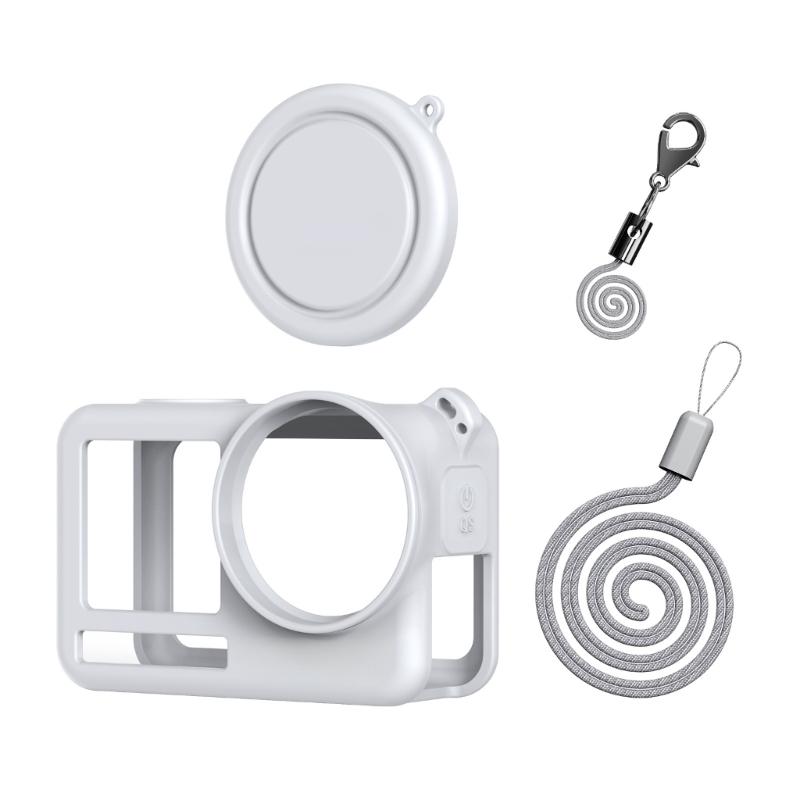 Lightweight Camera Lens Protector Easy Installation Action 6 Degree Protective Housing Skin Sleeve Replacement for Action 6