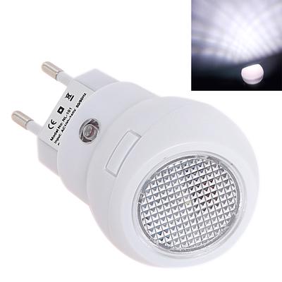 Lampka Sypialniana LED Wtyczka EU Lampka Nowość Lampka Nastrojowa Nocna 360 Ręczny Obrot Czujnik Światła