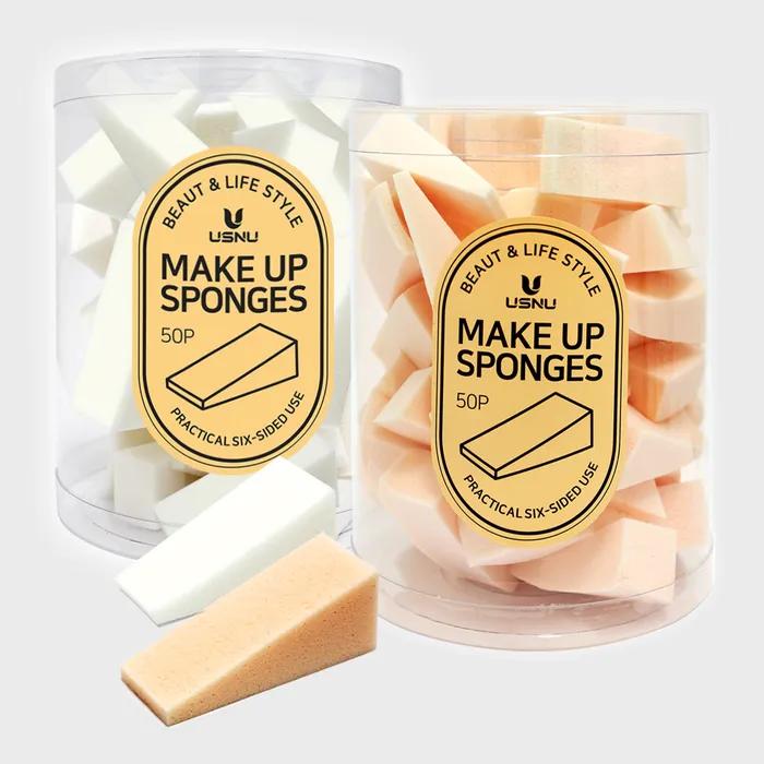 

Earth You Large Capacity Triangle Puff 50P (Beige)