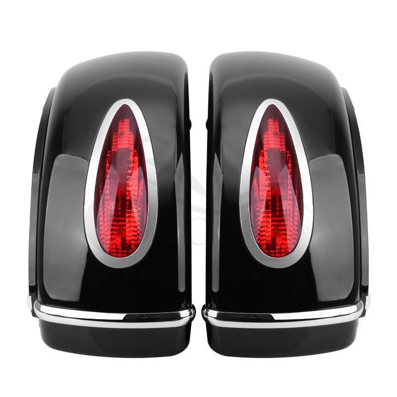 Harley Cruiser Motorcycle Large High-Quality Modified Side Trunk Box