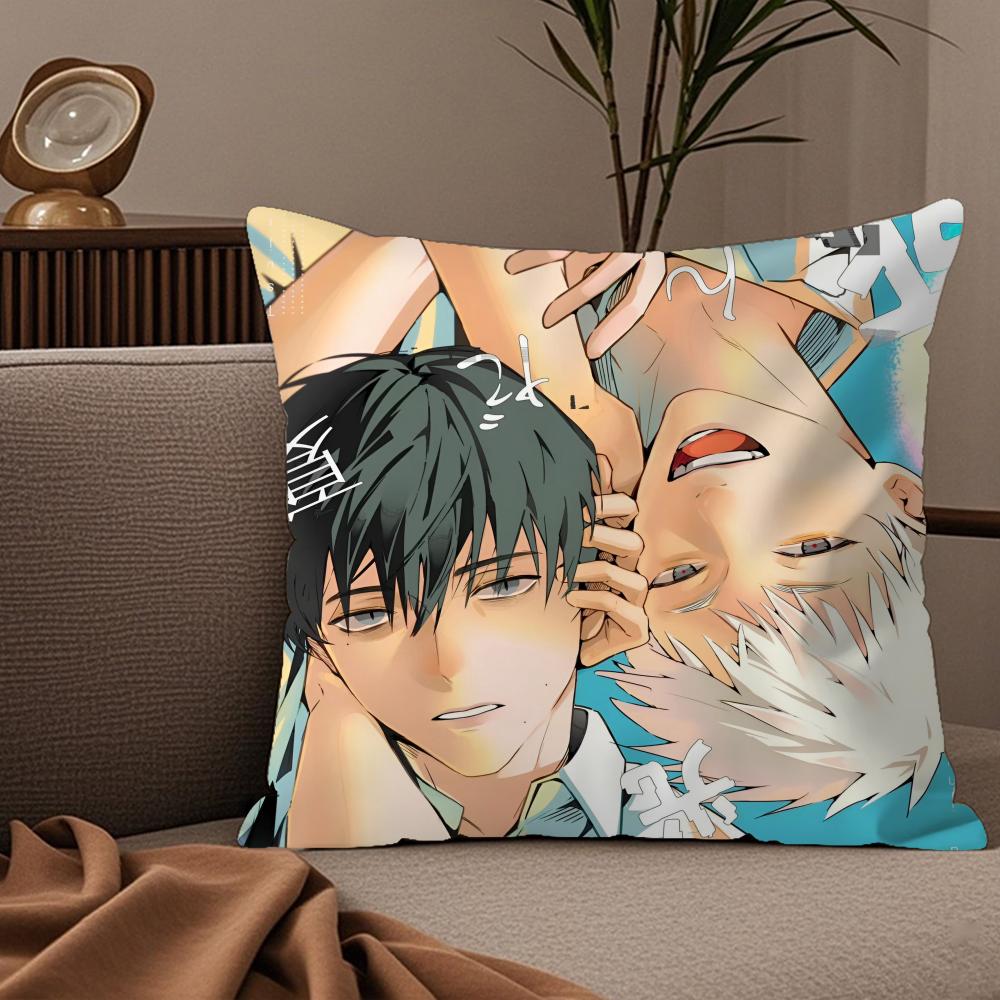 Anime The Summer Hikaru Died Pillow Case Silky Elegant Comfort Sofa Bed Invisible Zipper