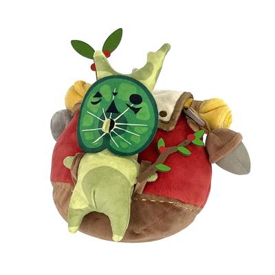 Sanei Boeki The Legend of Zelda Tears of the Kingdom Travel Korok B (Zaino rosso) L22 x P18.5 x H17cm Peluche ZP05