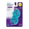 Philips Paquete de 2 Chupetes AVENT Soothie, Verde, 0-3 Meses