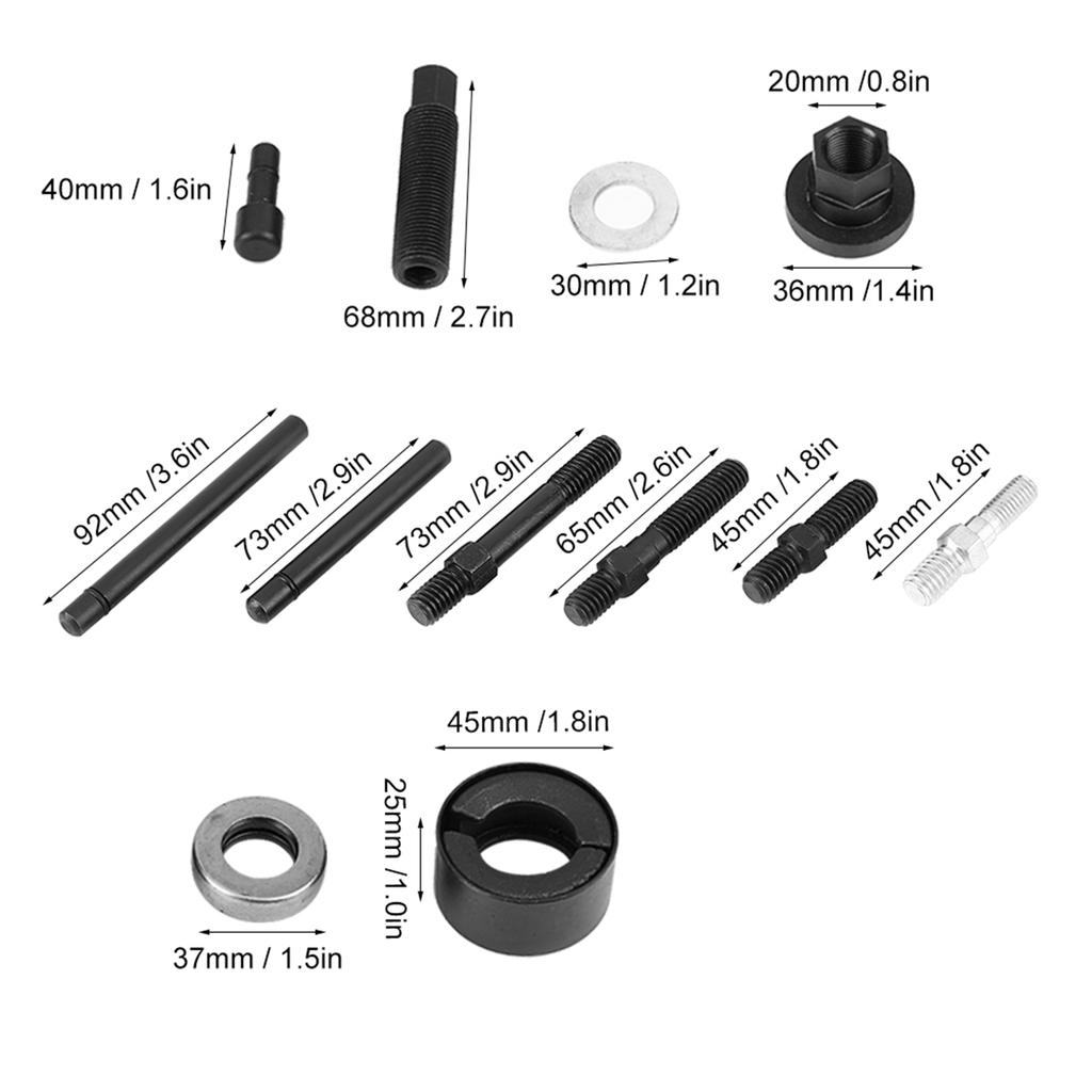 Auto Servolenkung Lichtmaschine Pumpen Riemenscheiben Abzieher Ausbau Einbauwerkzeug Servolenkungsriemenscheiben Einbauwerkzeug