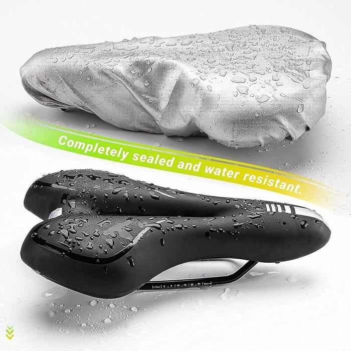 Selle De Vélo - ZONSUSE - Ergonomique - Étanche - Boule d'Amortisseur - Bande Réfléchissante