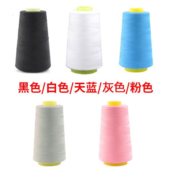 Große Rolle 402 Haushalts-Farb-Handnähgarn Nähgarn Nähmaschinennähgarn Polyester-Nähnadelgarn Näh-Pagodengarn