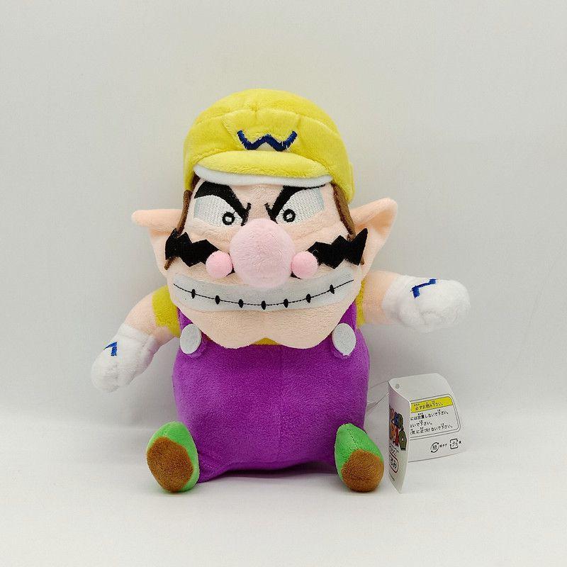 Rare Nintendo Super Mario Bros Plush Toy Wario 11 Inch Stuffed Animal Doll For Collectors