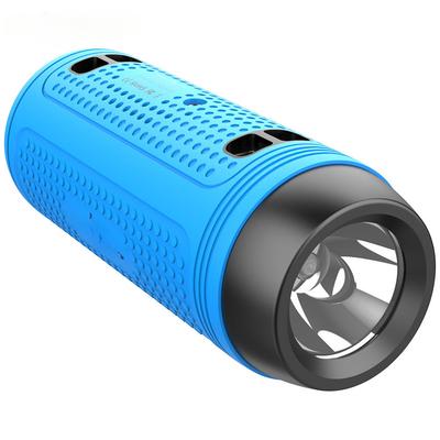 A1 Bezprzewodowy Głośnik Bluetooth Radio FM Zewnętrzny Przenośny Głośnik Rowerowy Mini Kolumna z Latarką do Sportów Outdoorowych