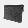 [Usado] Louis Vuitton Pochette Voyage MM 'Lona Monograma Eclipse Preto' - Muito Bom #R14ICW