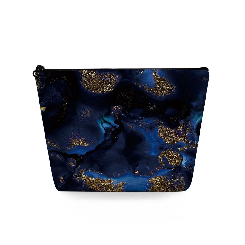 Women Geometric figure Print Cosmetic Bag Toiletries Organize Travel Storage Case 6720 KTB