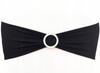 Black Bow Headband Elastic For Chair